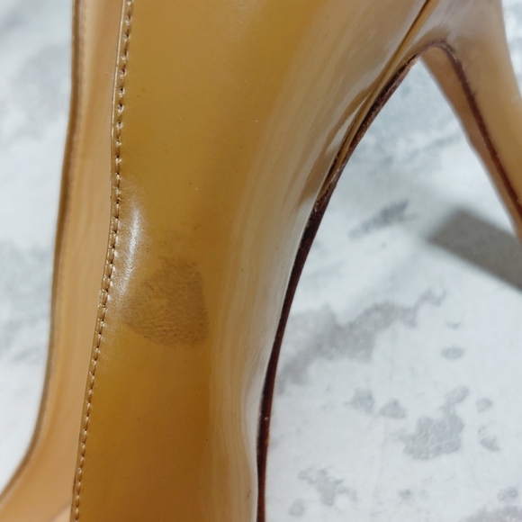 Kate Spade New York Light Brown Leather Round Toe Slip On Pumps W690 - Picture 10 of 16